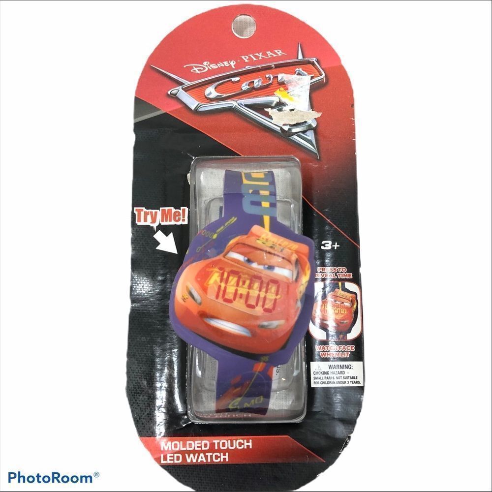 Disney Pixar’s Cars 3 Molded Touch LED Watch